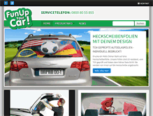 Tablet Screenshot of fun-up-your-car.com